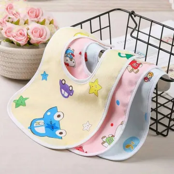 Washable Soft Baby Bib 2 Pc